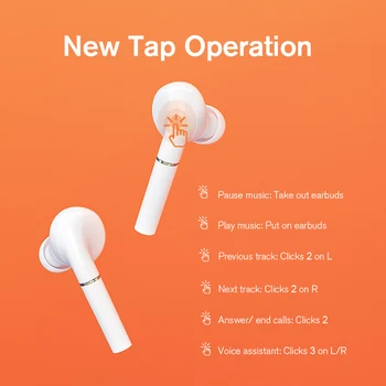 

Haylou T19 Tws Wireless Charging Bluetooth Earphones,Samrt Sensor Touch APTX Wireless Earphones，Fashion Sport Earphones