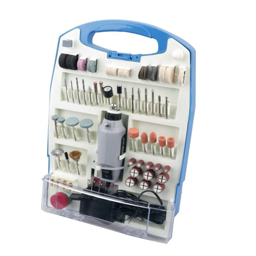 

12V DC 110Pcs Multi-function Mini Speed Electric Grinder Drill Set, For Sanding Carving, NailTools