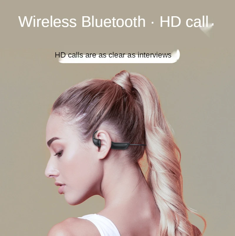 Fone de Ouvido Óssea tipo Pendurado Fones de Ouvido sem Fio G100 sem Fio Bluetooth Condução Orelhas Indolor Super-longa Espera 5.1 - Image 3