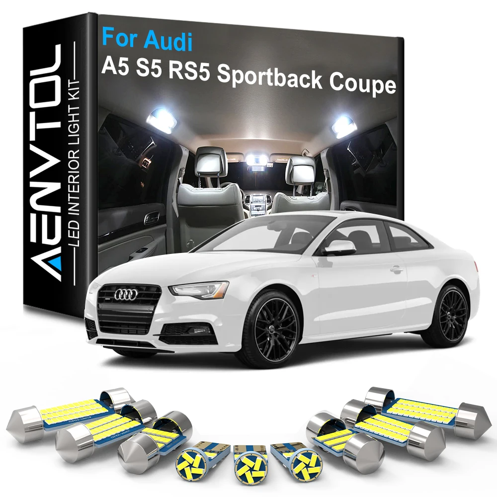 AENVTOL Canbus для Audi A5 S5 RS5 8TA 8T3 B8 B9 Sportback Coupe 2007 2008 2009 2010 2012 2014 2017 аксессуары светодиодная