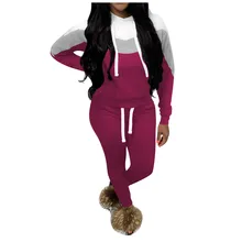 Женские комплекты осень зима Женская толстовка с капюшоном брюки комплект молния спортивный костюм Толстовка с брюками спортивная одежда костюмы# g4