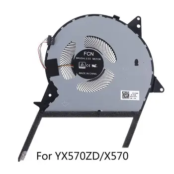 

Laptop Notebook CPU Cooling Fan Cooler for X570 fx570ud DFS661605PQ0T FKDB DC 5V 0.5A Radiator Replacement Low Noise