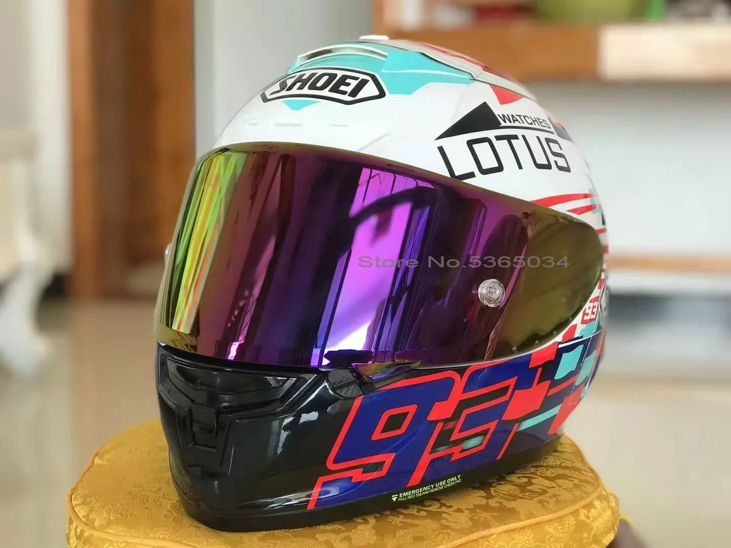 Full Face Motorcycle Helmet X14 93 Red 