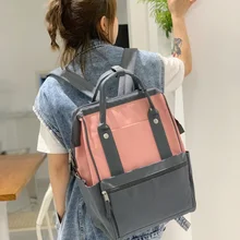 backpack Japanese and Korean style backpack men's large capacity backpack high school schoolbag women's
