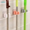 1Pc Wall Mounted Mop Organizer Holder Broom Hanger Bathroom Hook Rack Kitchen Storage Tool Seamless Adhesive Home Clip Hanging ► Photo 2/6