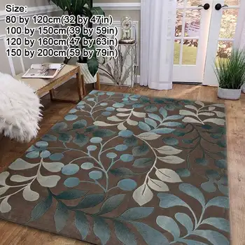 

Large Abstract Flower Art Carpet For Living Room Bedroom Anti-slip Rug Floor Mat Nordic Fashion Kitchen Carpets Area Rugs