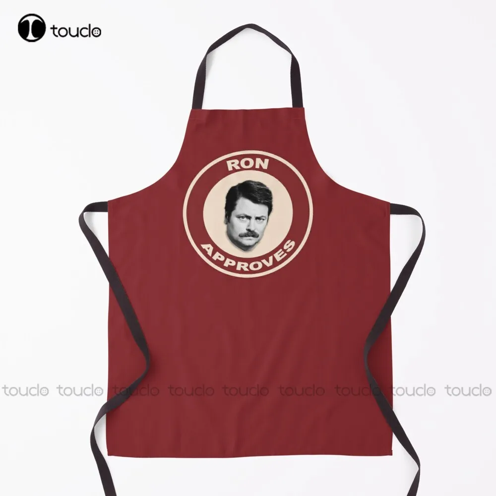 

Ron approved-фартук для парков и отдыха, кухонный фартук, женские персонализированные фартуки для приготовления пищи на заказ, фартук унисекс для взрослых, новинка