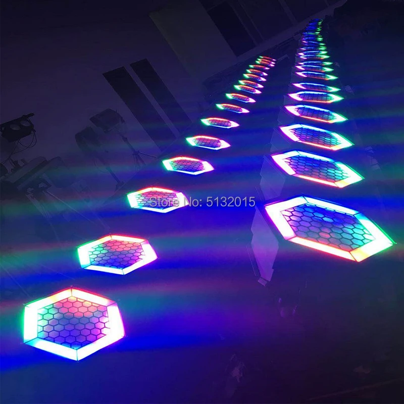 200 Вт один шестигранный светодиодный пиксель Blight SMD RGB Pro звуковое аудио оборудование для сценического освещения DJ диско свадебной вечеринки клуба напрокат Китай цена