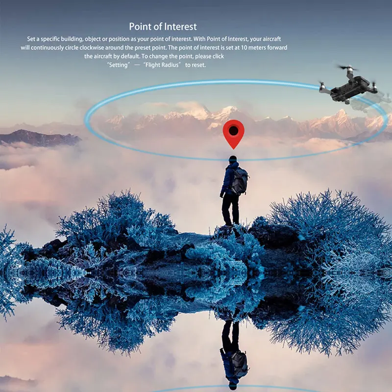 MJX bugs 7 B7 GPS Дрон Квадрокоптер с дистанционным управлением 4K видео камеры