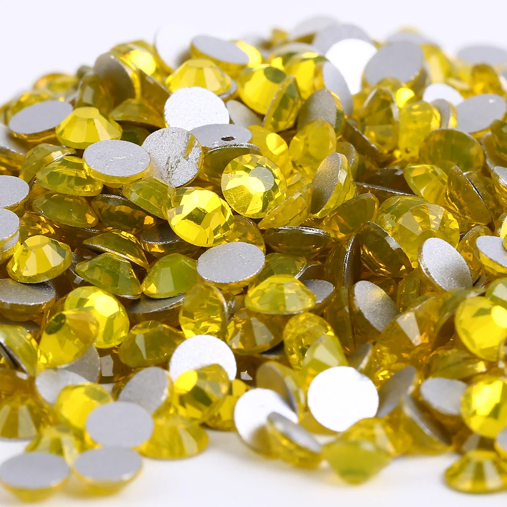 

Citirine 3D Nail Art Rhinestones Decorations ss3 ss4 ss5 ss6 ss8 ss10 ss12 ss16 ss20 ss30 ss34 Crystal Non HotFix Rhinestones