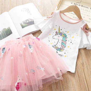 

Fancy Dress for Girls Unicorn Party Dress up Rainbow Kids Dresses for Girls Princess Girls Halloween Carnival Costume Wear 3 8Y