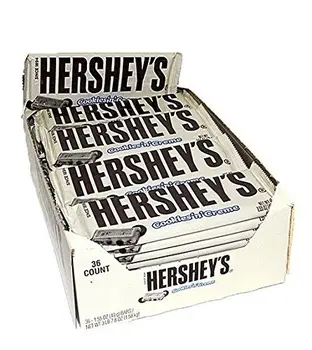 

HERSHEY'S COOKIES 'N' CREME BAR - 43G AMERICAN CANDY BAR (pack of 36(