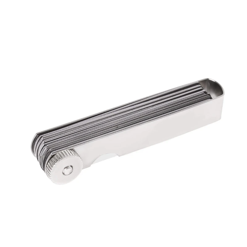 14 Blade 0.05-1mm Feeler Gauge Gage Thickness Measurment Tool Metric Gap Filler feeler gauge