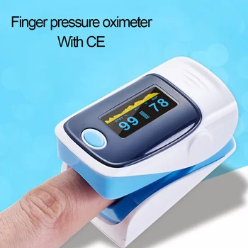 

Finger Tip Pulse Oximeter Medical Household Health Care Finger Oximeter Blood Oxygen SpO2 Saturation Oximetro Monitor CE Portabl