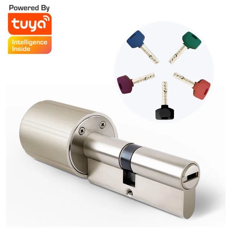 2019 Newest Xiaomi Vima Tuya Smart Lock Core Cylinder Intelligent Security Door Lock Encryption Wit