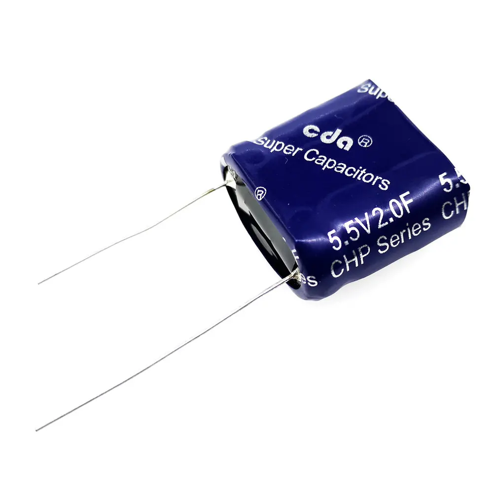 1 шт. 5,5 V 2.0F 5.5V2.0F 2F супер конденсатор фарад конденсатор комбинированного типа 24*26*13 мм