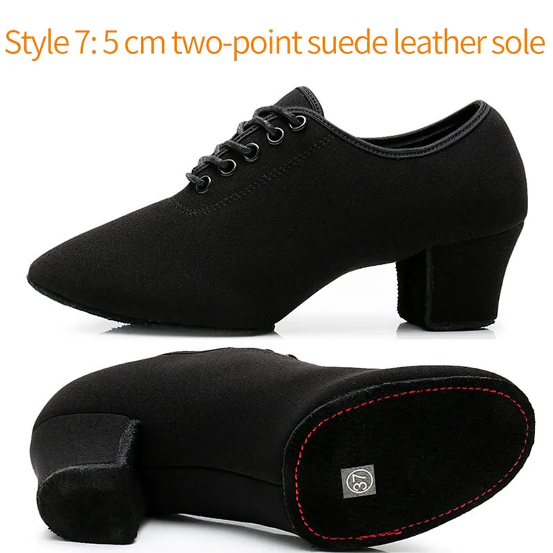 Style 7 DIPLIP/Новинка; обувь для латинских танцев; обувь для танго, сальсы, девочек, женщин, взрослых; Современная обувь для бальных танцев; обувь для учителя; 3,5/5 см; оксфорды; кроссовки - Цвет: Style 7
