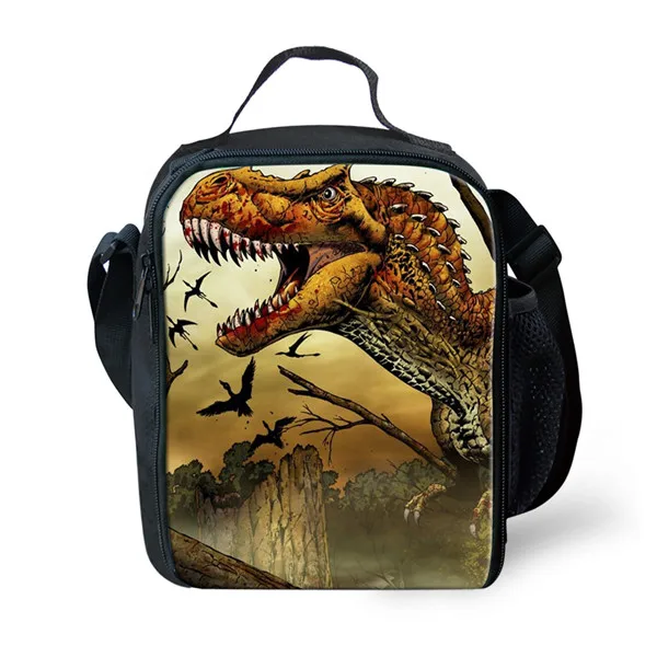 CDYXX0144G Thikin динозавр сумки для обедов для студентов мальчиков Tyrannosaurus портативный кулер для детей Птерозавр сумка для пикника для девочек - Цвет: CDYXX0144G