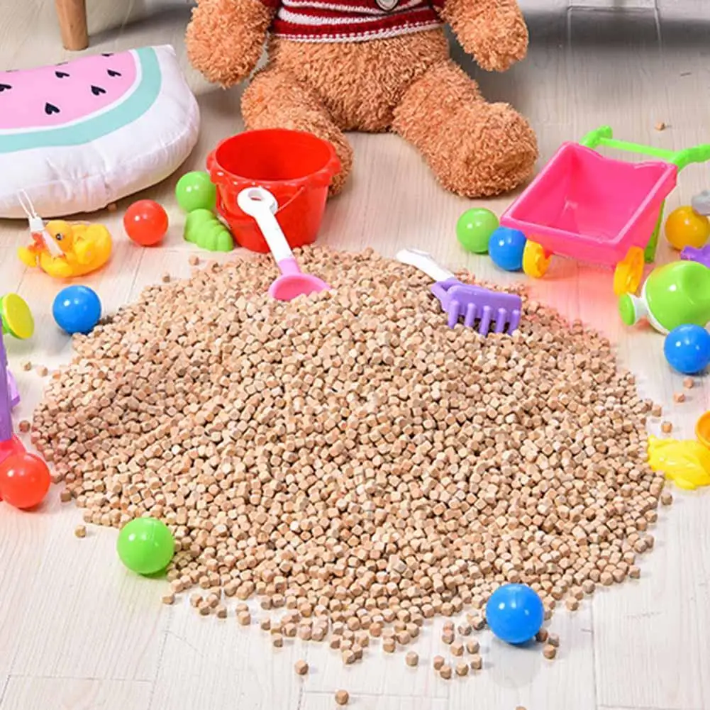 10 шт. 6 стороннее пустое дерево игральные кости Вечерние игры DIY для семьи