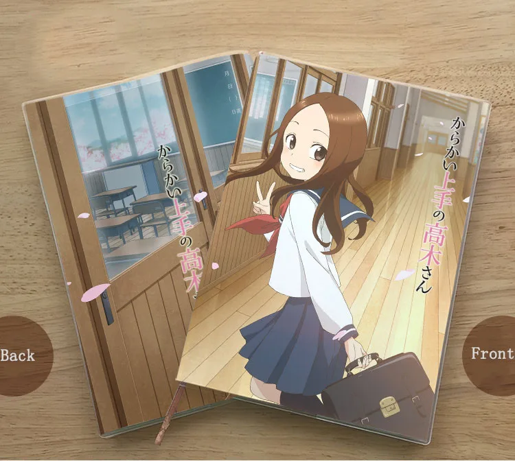 Блокнот из аниме каракай джуунзу блокнот с персонажами no Takagi san книга для