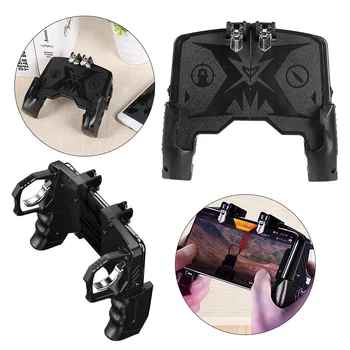 

Game Controller Gamepad Joystick K21 Game Controller for iPhone For IOS Android Mobile Phone K21 Six Finger PUBG Handheld Player