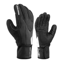 Перчатки для мотоциклистов зимние теплые флисовые зимние водонепроницаемые перчатки с сенсорным экраном Нескользящие мотоциклетные перчатки для велоспорта