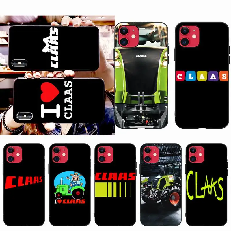PENGHUWAN claas tractor Phone Case for iPhone 11 pro XS MAX 8 7 6 6S Plus X 5S SE XR case | Мобильные телефоны и
