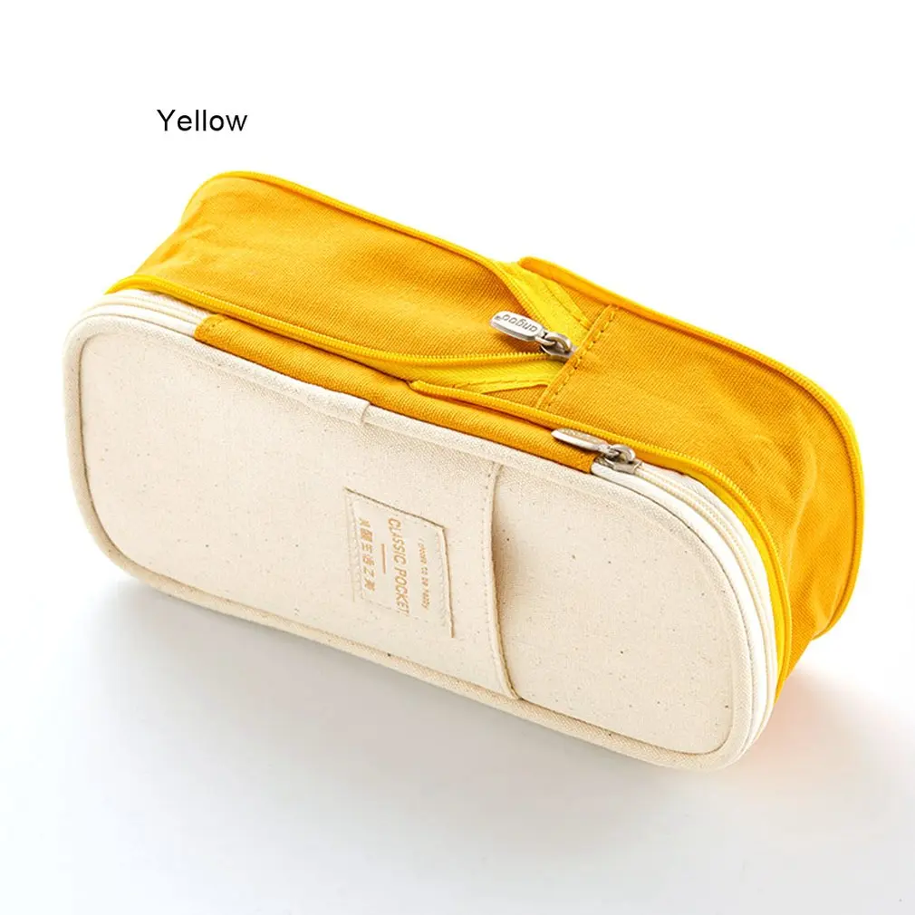 

Simple Primary School Junior High School Student Stationery Bag Pencil Case Student Large Capacity Pen Case Pencil Case