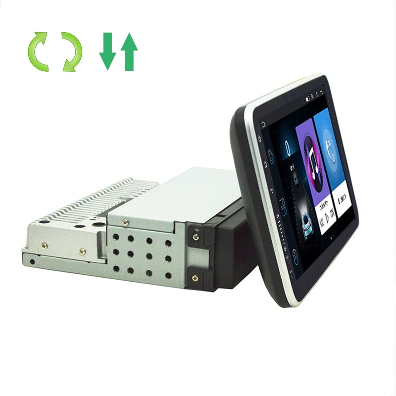 US $184.36 Car Stereo Radio 9 1080p 1gb Rom 16gb Ram Quad Core 1Din Android 81 Rotatable Multifunction Gps Navigation
