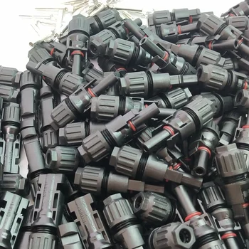 

2000 Pairs/Lot Solar Panel Connector Male and Female Used for Solar Cable Suitable Cable Cross Sections 2.5mm2~6.0mm2 IP67