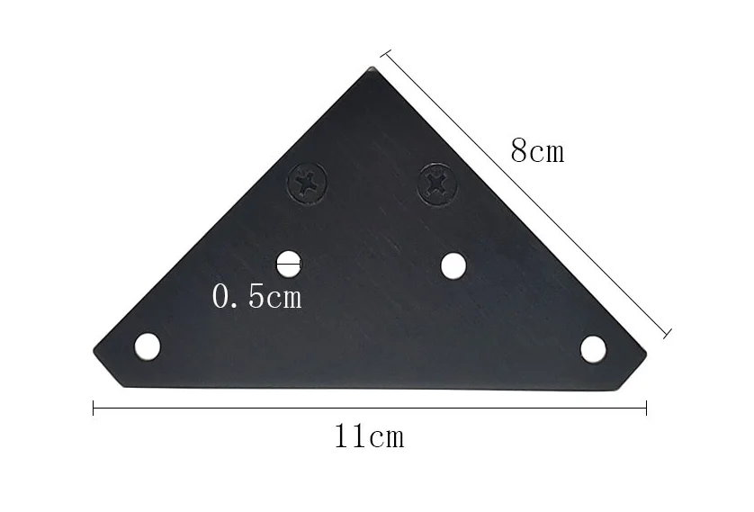 4PCS Adjustable Furniture Legs Metal Supporting Foot for Coffee Table Cabinet Chair Sofa Bed Furniture Hardware Feet Accessories