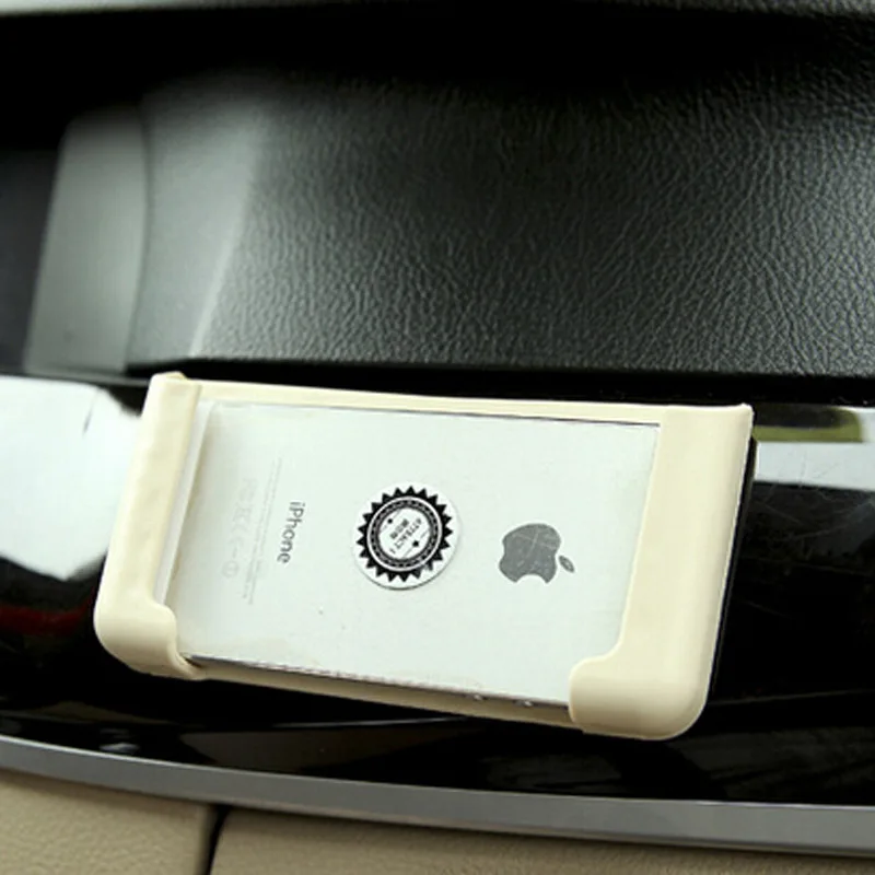 Car Mounted Car Multi-functional Way Adhesive Mobile Phone Box Glove Box Navigator Stand Pen Container Voucher Debris Box