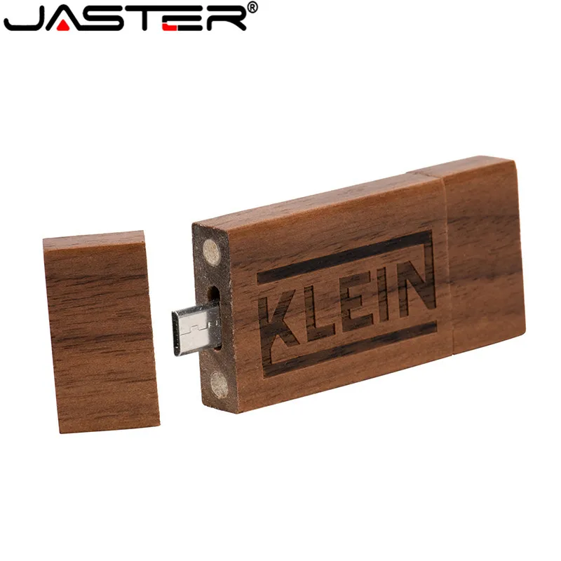 JASTER 2 в 1 USB 0 деревянная OTG карта памяти Флеш накопитель 4 ГБ 8 16 32 64 Бесплатный