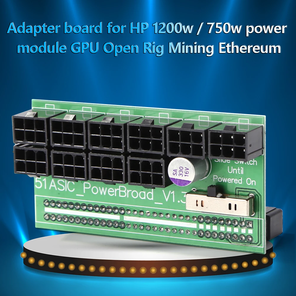 750W 1200W PSU Power Supply Breakout Board for HP DPS 800GB A DPS
