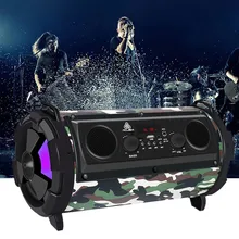 15 Вт портативный Bluetooth динамик беспроводной громкий динамик звук стерео музыка объемная система Открытый громкой связи водонепроницаемый динамик s