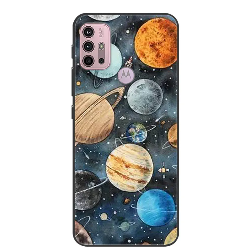 Fashionable Soft Silicone Back Cover Phone Case - Fits 6.5'' Models