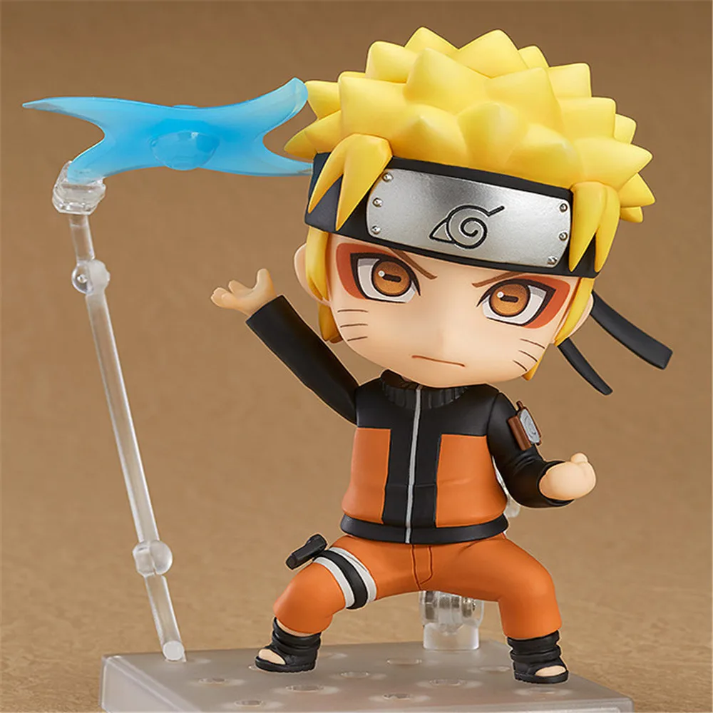 Naruto Uzumaki Anime Figures #682 Toy Set Model Shippuden PVC Kids Doll 10cm Action Figma Brinquedos Juguetes Uzumaki Sasuke Toy