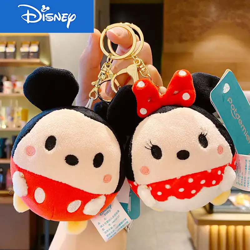 ディズニーぬいぐるみくまのプーさんミニーミッキーキーホルダー女性バッグペンダント愛好家のアクセサリーキーホルダー創造的なギフト卸売キーリング キーホルダー Aliexpress