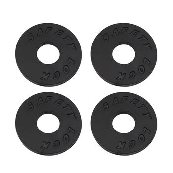 

4pcs Rubber Guitar Strap Locks Blocks for Acoustic Electric Guitar Bass Bass Guitar Strap Lock Guitar Parts & Accessories