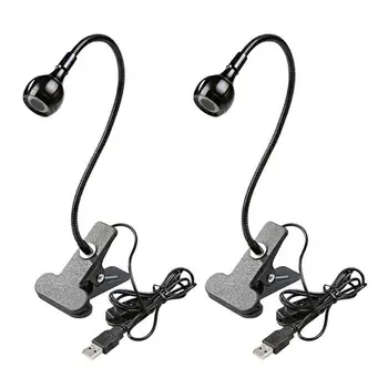 

USB LED Reading Lamp White Warm White Book Light Student Children Study Light Lampara USB LED Lamp Leeslampje Clip Lamp