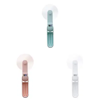 

Portable Mini Fan Handheld Fan Home Office Desk Speed Adjustable USB Rechargeable Fan Air Cooler Outdoor Travel