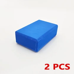 Yoga and Pilates EVA Exercise Bricks - Home Fitness Support Blocks (Dark Blue)