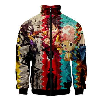 

2019 One piece Zipper Jackets Casual Jaclkets New Fashion Highstreet Autumn And Spring Clothes One piece Jacket for men