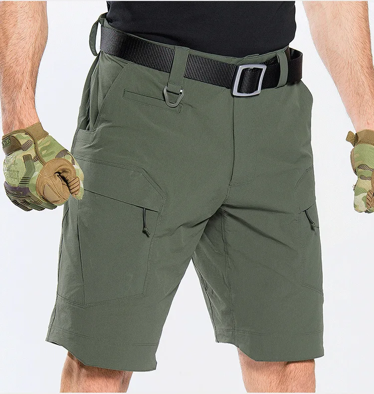 

Archons Outdoor Lightweight Quick-Dry Shorts Men's Thin Elasticity Casual Sports Shorts Multi-functional Tactical Pants