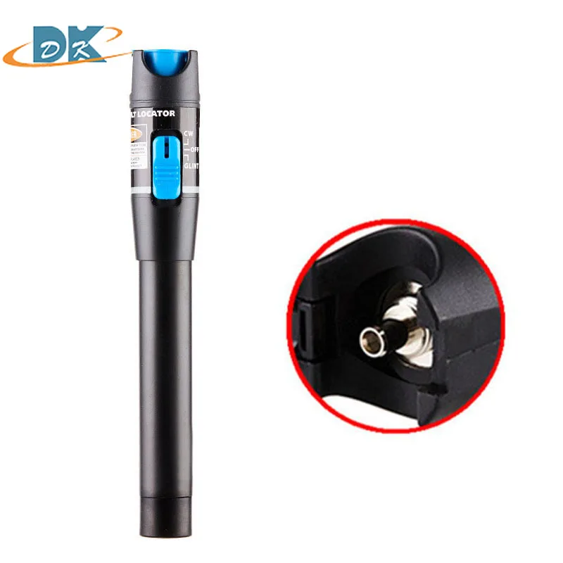 Localizzatore Visivo Di Guasti Da 5Km Laser A Fusione Con Penna In Fibra Ottica Da 1Mw Con Sc, Fc, St Connecter Fibra Optica Cable Tester