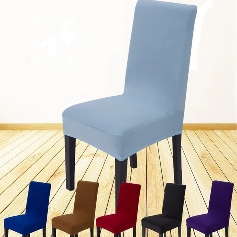 

Home & Living Dining Chair Covers Spandex Stretch Dining Room Chair Protector Slipcover Decor