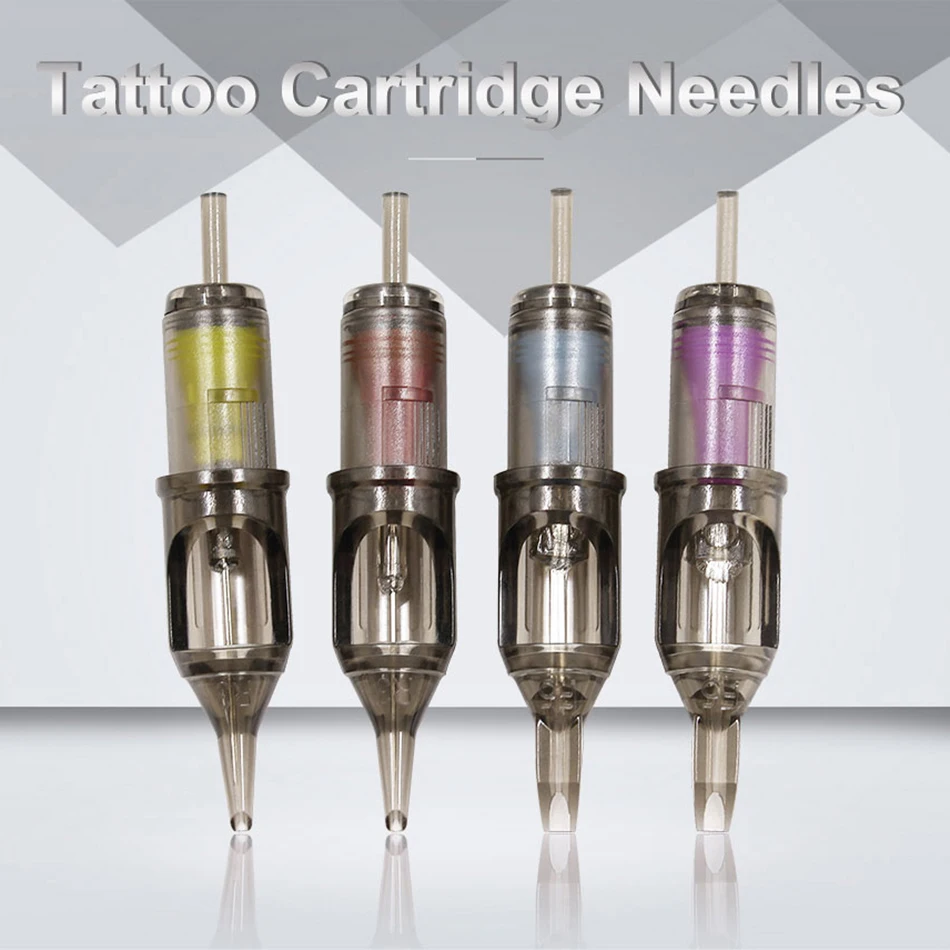 

Biomaser 10pcs Hot Sale Disposable Cartridge Tattoo Needles Makeup Eyebrow Tattoo Pen Machine Supply RL/M1/RM/RS