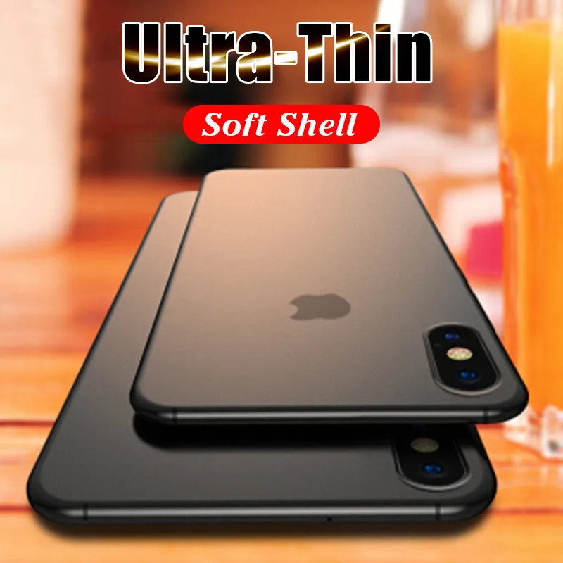 Ультратонкий Оригинальный полипропиленовый чехол для iphone X XR XS Max 11 12 Pro mini с