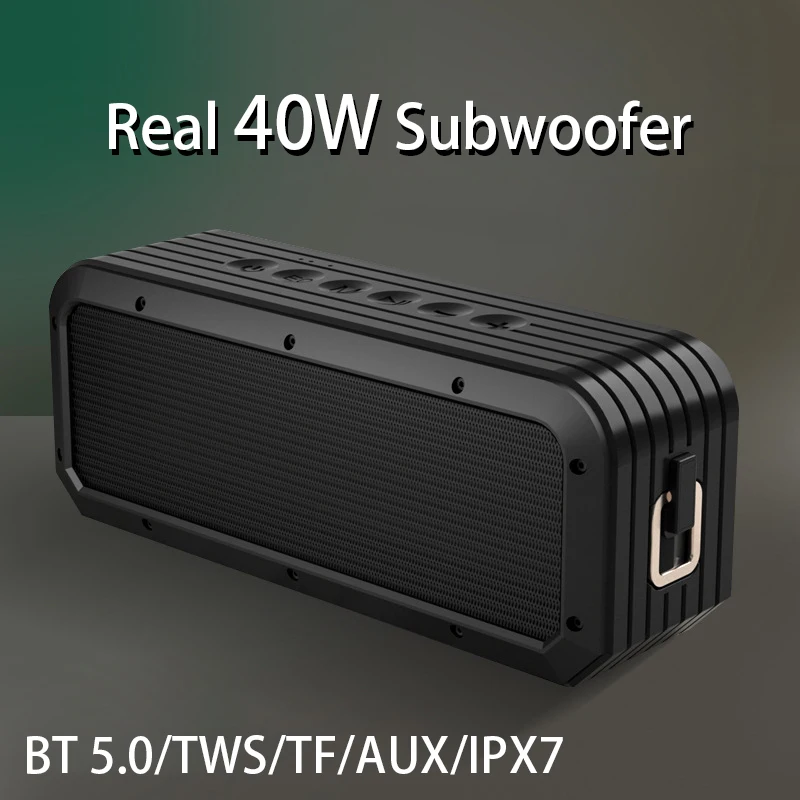 X6 Portable Bluetooth Speaker 40w Wireless Bass