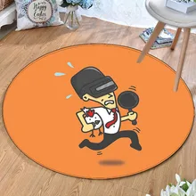 Модный ковер, повседневный коврик, коврик с рисунком из аниме, подарок для детей, детские Нескользящие ковры для дома, гостиной, Прямая поставка, медведь из мультфильма «зверотоп»